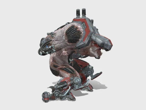 Cyber Crusher - RAGE2 3D Model