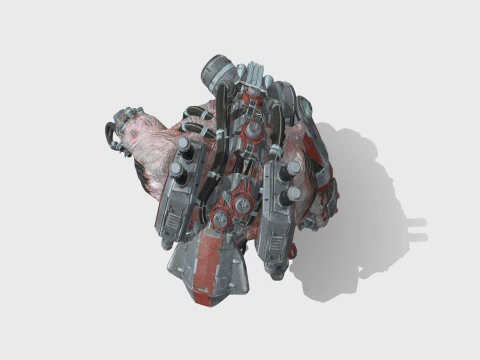 Cyber Crusher - RAGE2 3D Model