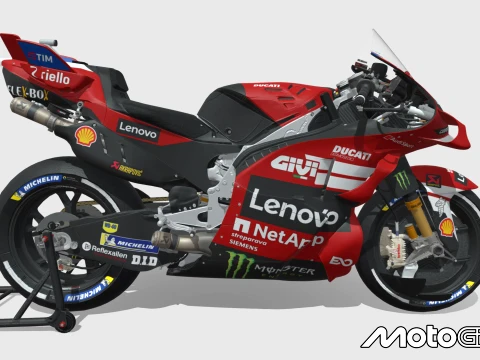 Ducati Lenovo Team - MM93 ft FB63 - MotoGP26 Modelo 3D