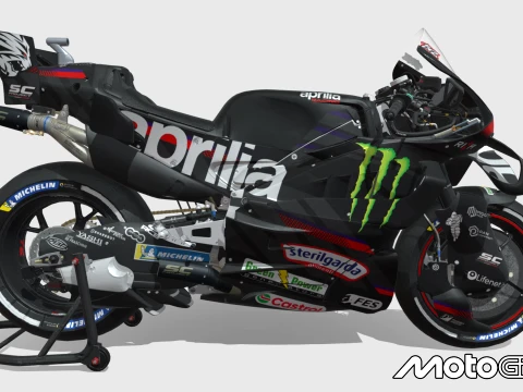 Aprilia Racing Team - MB72 ft JM89 - MotoGP26 3D Модель