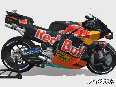 KTM Factory Racing Team - PA37 ft BB33 - MotoGP26 3D Модель