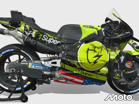 Trackhouse Racing Team - RF25 ft AO79 - MotoGP26 3D Модель
