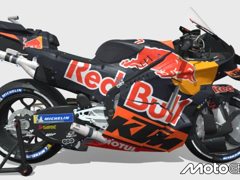 KTM Tech3 Team - MV12 ft EB23 - MotoGP26 3D Model