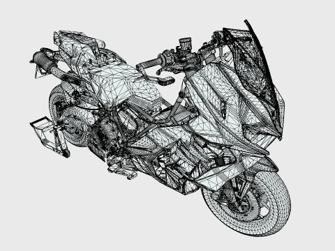 Italjet Dragster 700 Twin - 2024 3D Model