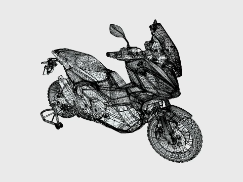 Honda X-ADV - 2024 3D Model