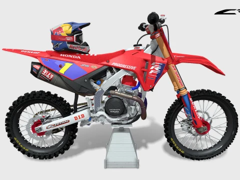 Honda CRF 450 3D Model