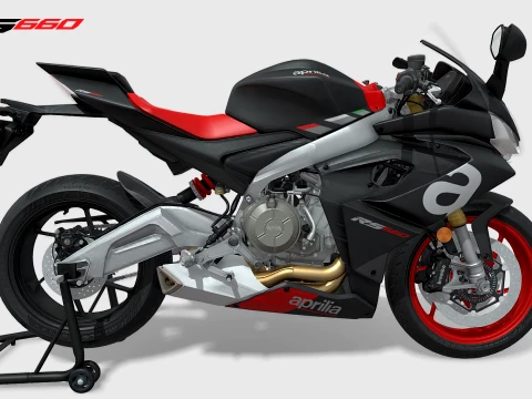 Aprilia RS 660 - 2024 Modello 3D