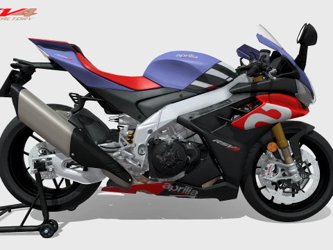 Aprilia RSV4 Factory E5 - 2024 Modello 3D