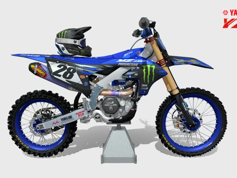 Yamaha YZ 450F Model 3D