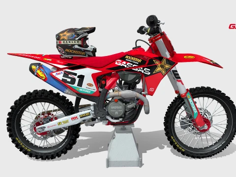 Gasgas MC 450F 3D Model
