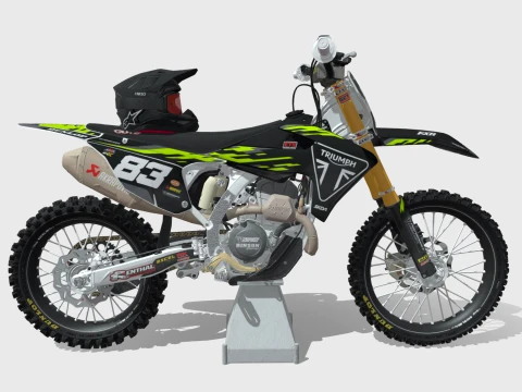 Triumph TF 250X Model 3D