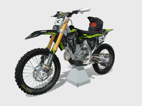 Triumph TF 250X 3D Model