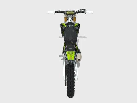 Triumph TF 250X 3D Model