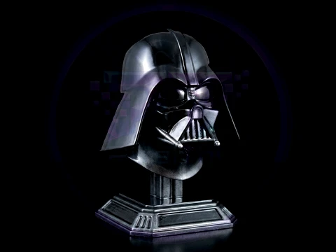 Darth Vader Helmet Bust STL One-Piece Multi-Part 3D Printable Model 3D Print Model