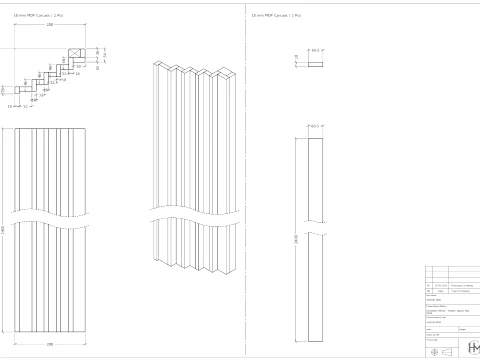 Premium Parametric Mihrab - Modern Islamic Wall Panel CNC Production Files 3D Model