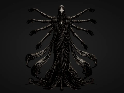 Hierofante del Vac&iacute;o Modelo de impresión 3D