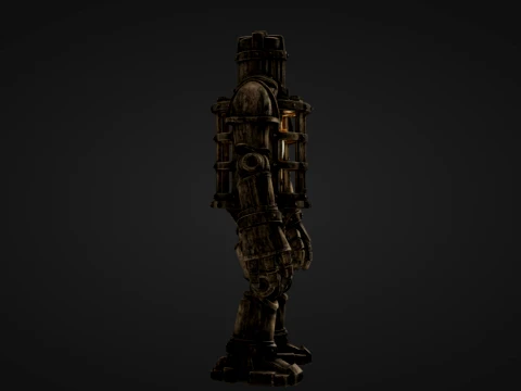Iron Warden Golem 3D Print Model