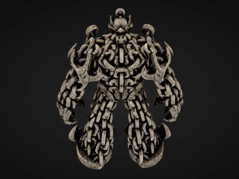 Anchor Golem 3D Print Model