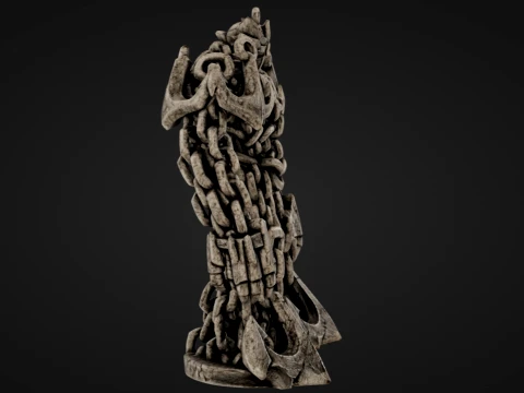 Anchor Golem 3D Print Model