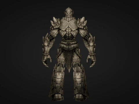Temple Golem 3D Print Model