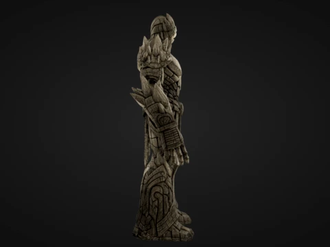 Temple Golem 3D Print Model
