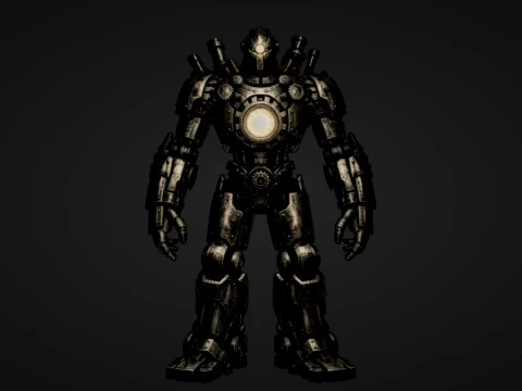 Mechanical Iron Warden 3D Print Model