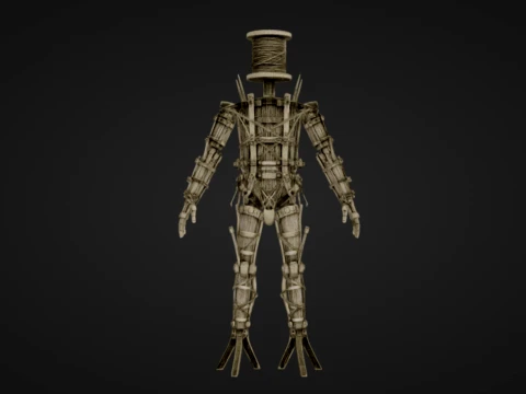 스레드 더미 3D 프린트 모델