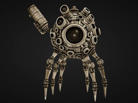 Mini Gözlemevi Robotu 3D Baskı Modeli