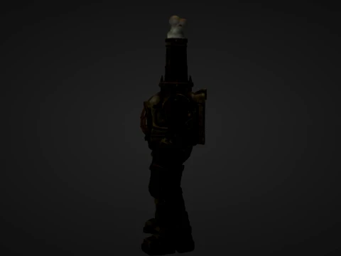 Furnace Golem 3D Print Model