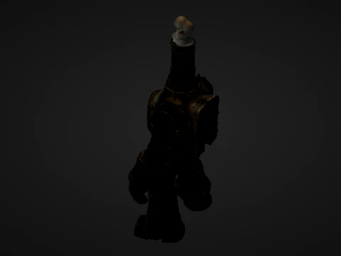 Furnace Golem 3D Print Model