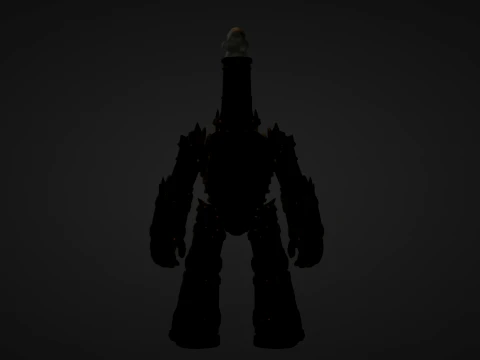 Furnace Golem 3D Print Model