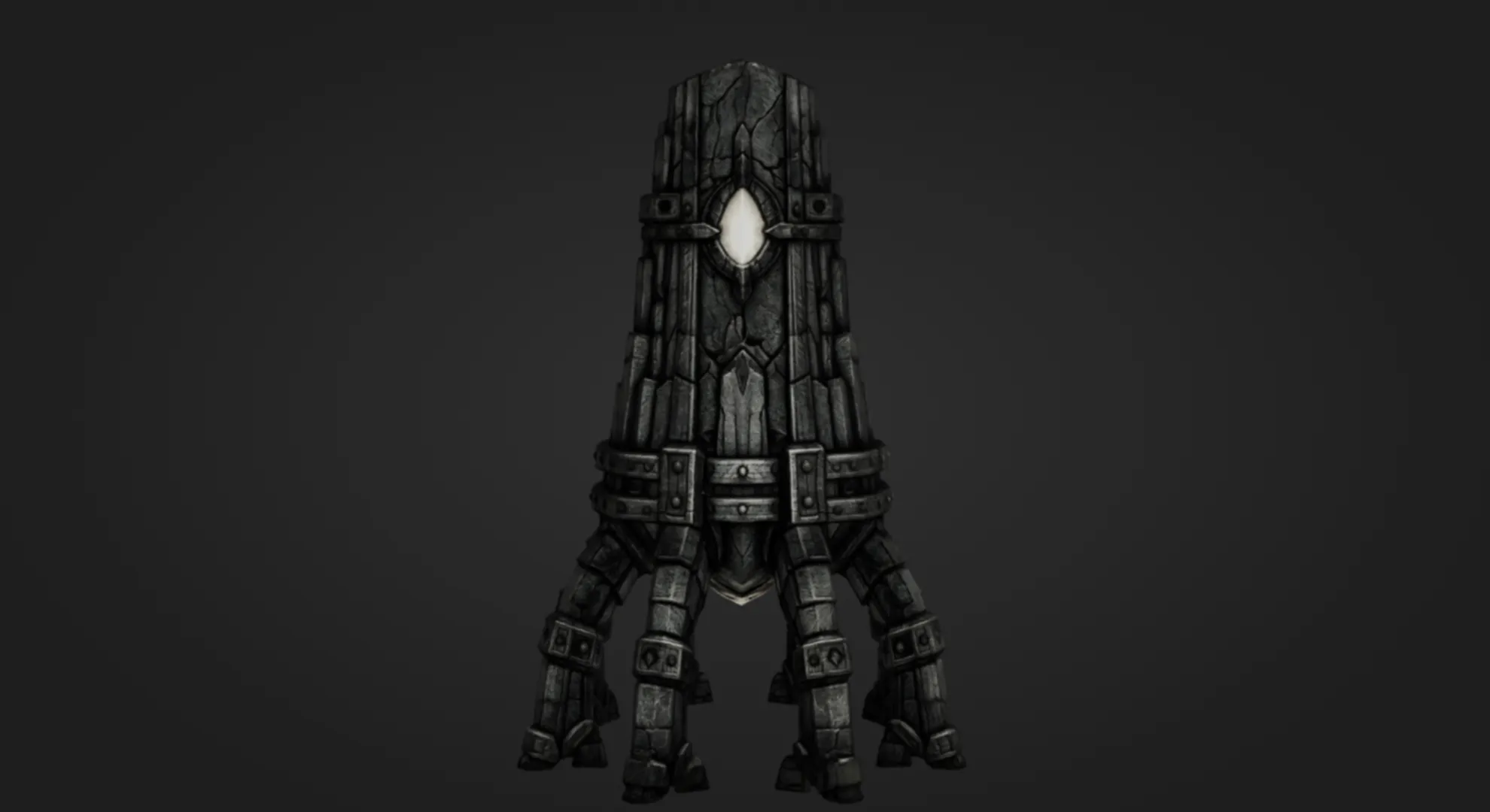 Monolith Watcher 3D Print Model .c4d .max .obj .3ds .fbx .stl .blend 