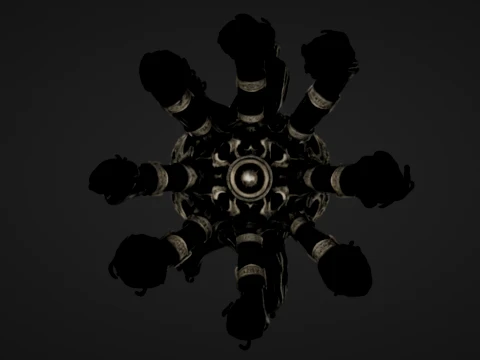 Eldritch Void Reliquary 3D Print Model