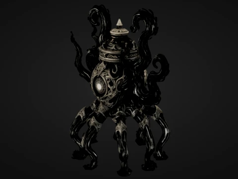 Eldritch Void Reliquary 3D Print Model
