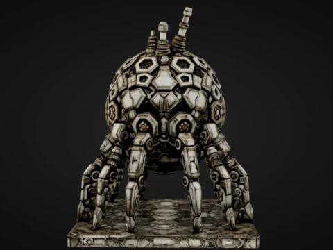 Mechanical Scouting Orb 3D Print Model
