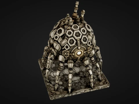 Mechanical Scouting Orb 3D Print Model