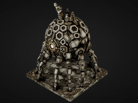 Mechanical Scouting Orb 3D Print Model