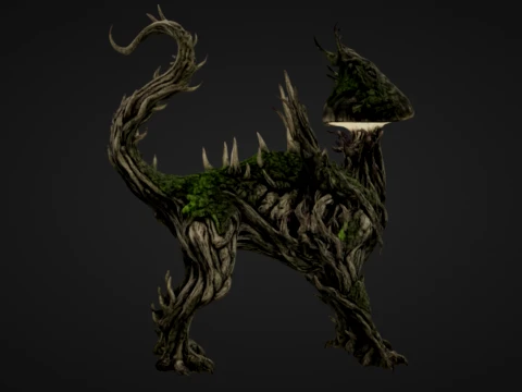 Lumen Mushroom Cap Beast 3D Print Model