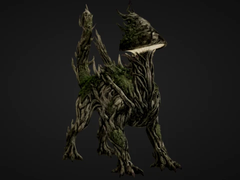 Lumen Mushroom Cap Beast 3D Print Model