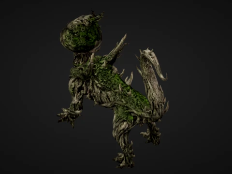 Lumen Mushroom Cap Beast 3D Print Model