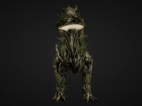 Lumen Mushroom Cap Beast 3D Print Model