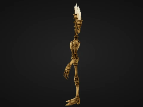 Candelabra Automaton 3D Print Model