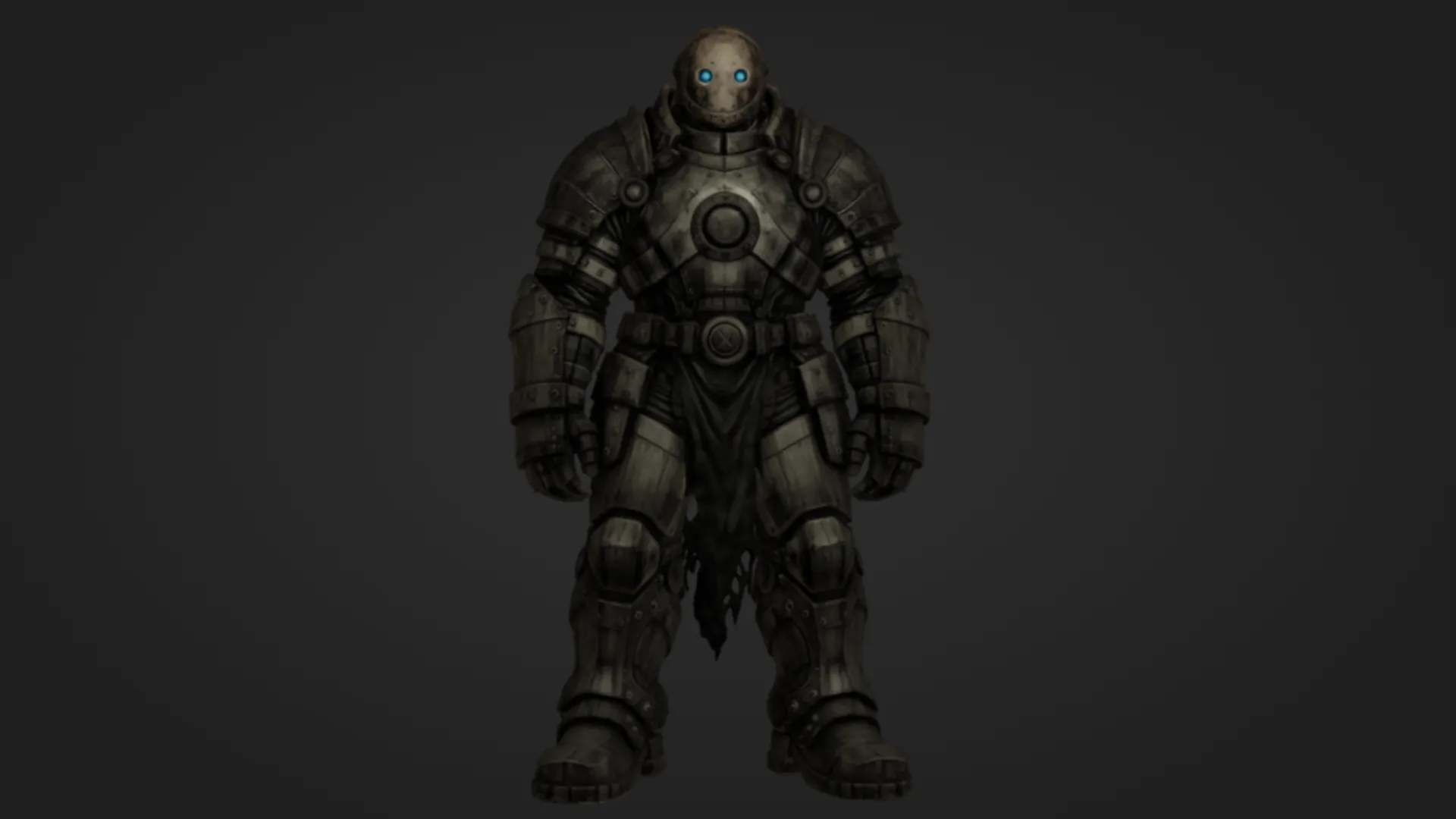 Ironclad Automaton Guardian 3D Print Model .c4d .max .obj .3ds .fbx .stl .blend 