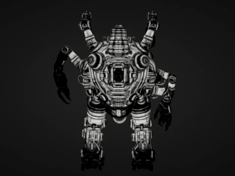 Deep Diver Robot 3D Print Model