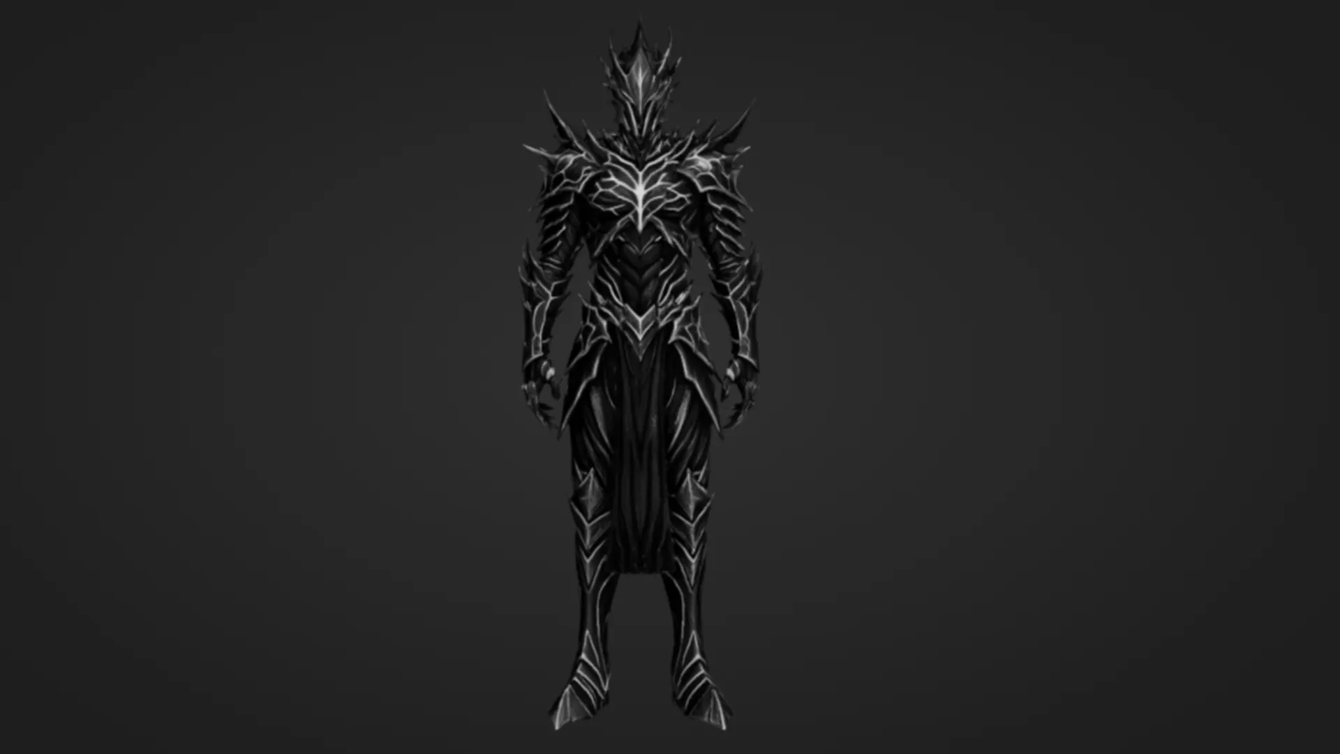 Void Born Knight 3D Print Model .c4d .max .obj .3ds .fbx .stl .blend