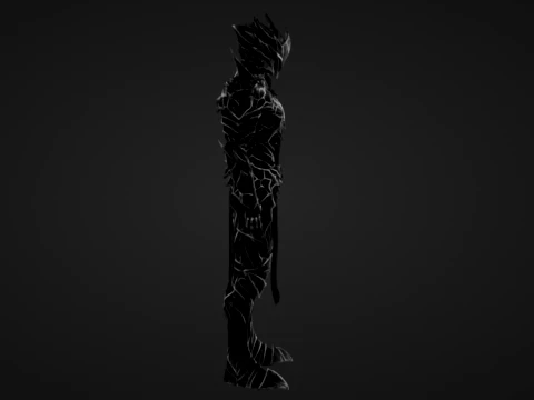 Void Born Knight 3D Print Model
