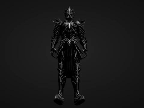 Void Born Knight 3D Print Model