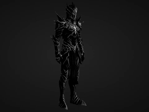 Void Born Knight 3D Print Model