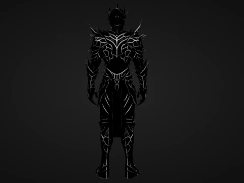 Void Born Knight 3D Print Model
