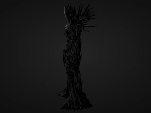 Fragmento do Vazio Espinhoso Modelo de Impressão 3D
